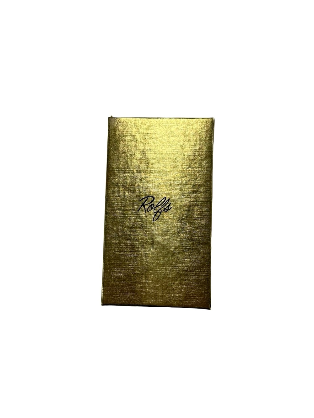 Vtg Rolfs Tan Cowhide Leather Key Kaddy 6 Hook Wallet Holder Case Gold Box NOS